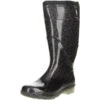 Damen Wasserdichte Gummistiefel Winterstiefel Gefüttert Leopard - Braun -Schuhgeschäft 10238663 01