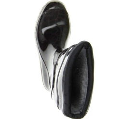 Damen Wasserdichte Gummistiefel Winterstiefel Gefüttert Leopard - Braun -Schuhgeschäft 10238663 07