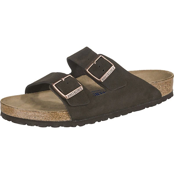 Arizona Weichbettung Veloursleder Pantoletten normal Birkenstock Arizona Weichbettung Veloursleder Pantoletten Normal -Schuhgeschäft 10491534 01
