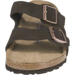Birkenstock Arizona Weichbettung Veloursleder Pantoletten Normal 4 Birkenstock Arizona Weichbettung Veloursleder Pantoletten Normal -Schuhgeschäft 10491534 04