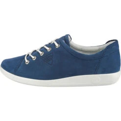 Ecco Soft 2.0 Komfort-Halbschuhe - Blau 4 Ecco Soft 2.0 Komfort-Halbschuhe - Blau -Schuhgeschäft 10620631 03