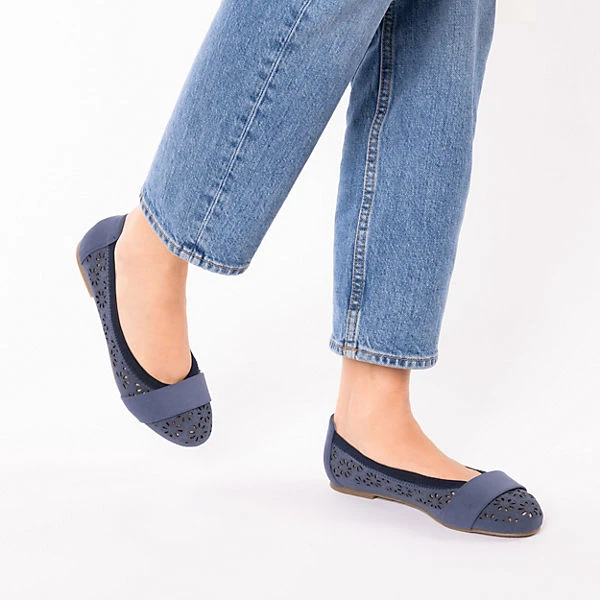 Klassische Ballerinas - dunkelblau Klassische Ballerinas - Dunkelblau -Schuhgeschäft 12820874 02