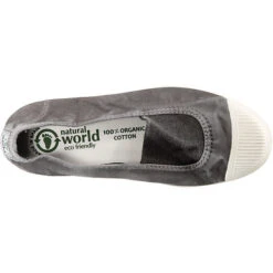 NATURAL WORLD Old Apricot Sportliche Ballerinas - Grau Modell 1 -Schuhgeschäft 13815219 06