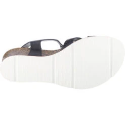 Panama Jack Vieri Navy Keilsandaletten - Dunkelblau -Schuhgeschäft 14017818 07