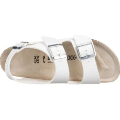 Birkenstock Milano Bs Komfort-Sandalen Schmal - Weiß -Schuhgeschäft 17536205 06