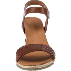 Leder Keilsandaletten - Braun 5 Leder Keilsandaletten - Braun -Schuhgeschäft 18859282 04