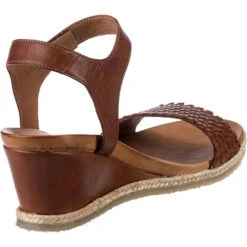 Leder Keilsandaletten - Braun 6 Leder Keilsandaletten - Braun -Schuhgeschäft 18859282 05