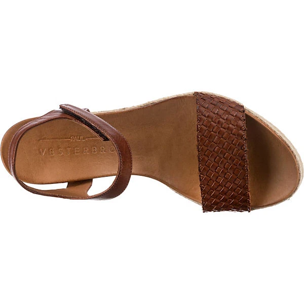 Leder Keilsandaletten - braun Leder Keilsandaletten - Braun -Schuhgeschäft 18859282 06