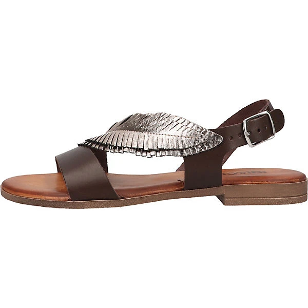 Sandalen Riemchensandaletten - schwarz/silber Sandalen Riemchensandaletten - Schwarz/silber -Schuhgeschäft 18920472 02