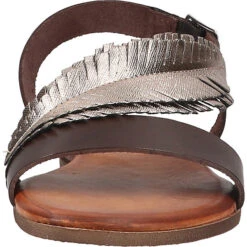 Sandalen Riemchensandaletten - Schwarz/silber 4 Sandalen Riemchensandaletten - Schwarz/silber -Schuhgeschäft 18920472 03