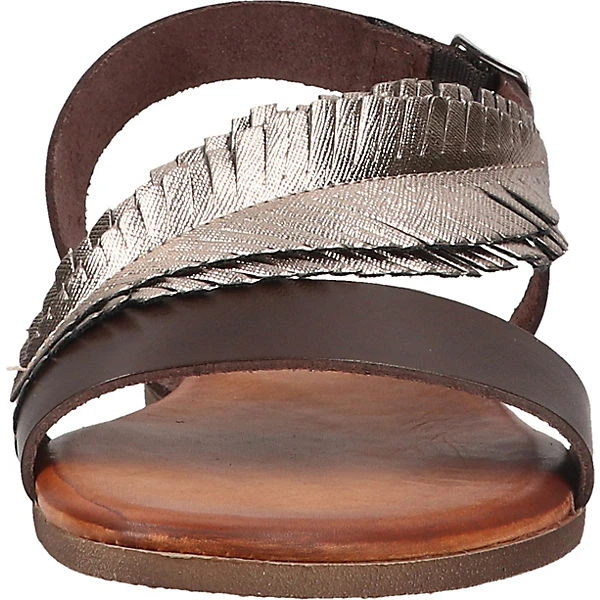 Sandalen Riemchensandaletten - schwarz/silber Sandalen Riemchensandaletten - Schwarz/silber -Schuhgeschäft 18920472 03