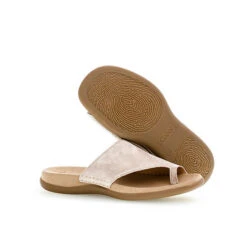 Gabor Zehentrenner Effektleder Rosa Klassische Sandalen - Rosa -Schuhgeschäft 19325773 05