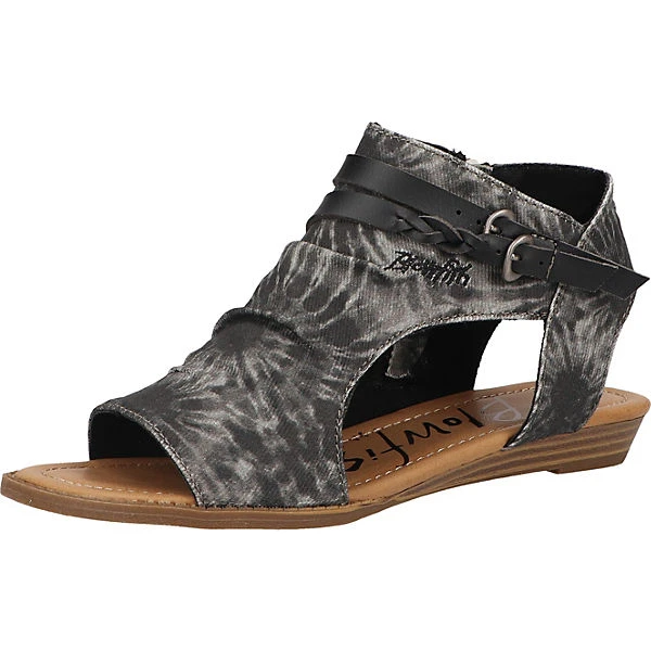 Sandalen Schaftsandaletten - schwarz Sandalen Schaftsandaletten - Schwarz -Schuhgeschäft 19505358 01