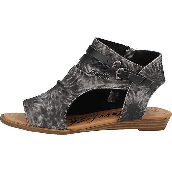 Sandalen Schaftsandaletten - schwarz Sandalen Schaftsandaletten - Schwarz -Schuhgeschäft 19505358 02