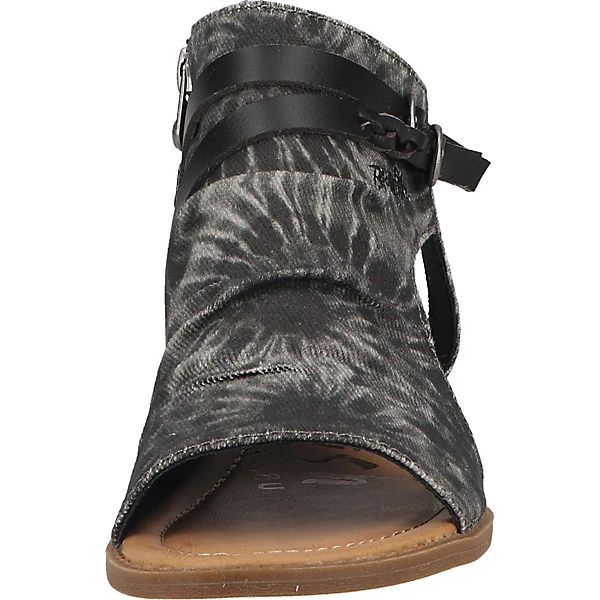 Sandalen Schaftsandaletten - schwarz Sandalen Schaftsandaletten - Schwarz -Schuhgeschäft 19505358 03