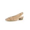 Gabor Slingpumps Rauleder Beige Sling-Pumps - Beige -Schuhgeschäft 19580563 01