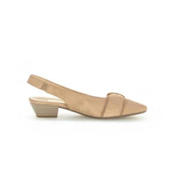 Gabor Slingpumps Rauleder Beige Sling-Pumps - Beige -Schuhgeschäft 19580563 03