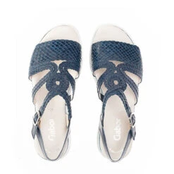 Gabor Plateau Sandale Plateau-Sandaletten - Blau -Schuhgeschäft 19699289 03