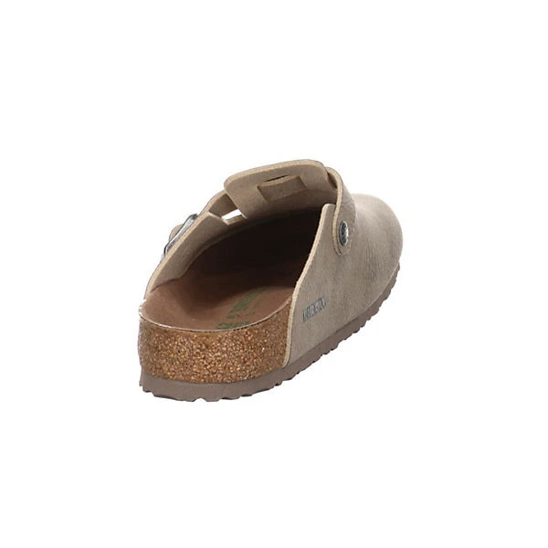 Boston Veloursleder Vegan Pantoletten normal - taupe Birkenstock Boston Veloursleder Vegan Pantoletten Normal - Taupe -Schuhgeschäft 21638651 09
