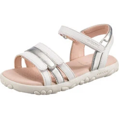 Geox Sandalen HAITI Für Mädchen - Weiß-kombi