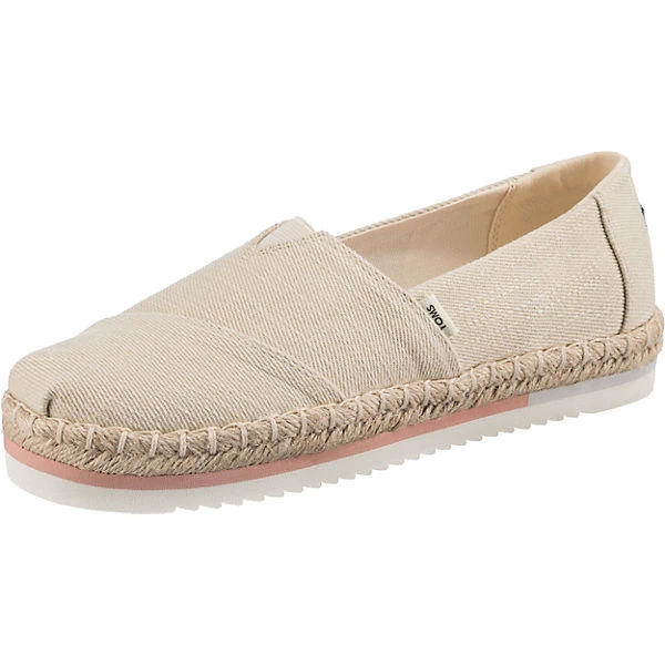 Alpargata Platform Rope Espadrilles - beige Toms Alpargata Platform Rope Espadrilles - Beige -Schuhgeschäft 23118950 01