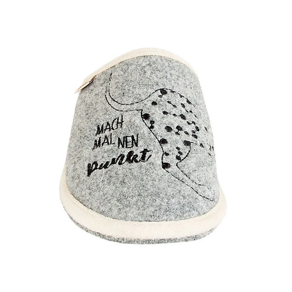 Entspann Dich Filzpantoffel - grau Entspann Dich Filzpantoffel - Grau -Schuhgeschäft 24513420 02