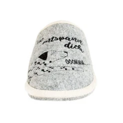 Entspann Dich Filzpantoffel - Grau 4 Entspann Dich Filzpantoffel - Grau -Schuhgeschäft 24513420 03