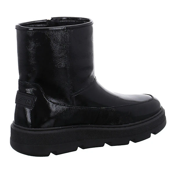 Fraco Boots Lackleder uni Alpinstiefel - schwarz Unisa Fraco Boots Lackleder Uni Alpinstiefel - Schwarz -Schuhgeschäft 26629279 10