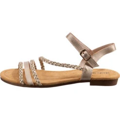 Sommer Riemchensandalen - Gold -Schuhgeschäft 27109165 03