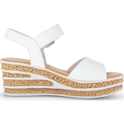 Gabor Keilsandaletten 24.651.21 Riemchensandalen - Weiß -Schuhgeschäft 28363885 05