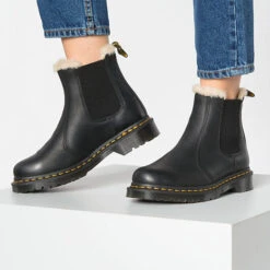 Dr. Martens 2976 Leonore Klassische Stiefeletten - Schwarz -Schuhgeschäft 8850834 02